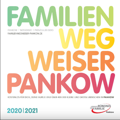 Zum Download: Familienwegweiser Pankow 2020 / 2021